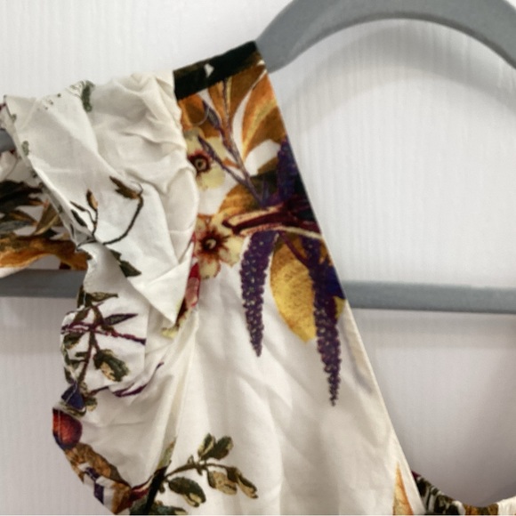 Taylor cream floral dress - Picture 6 of 12